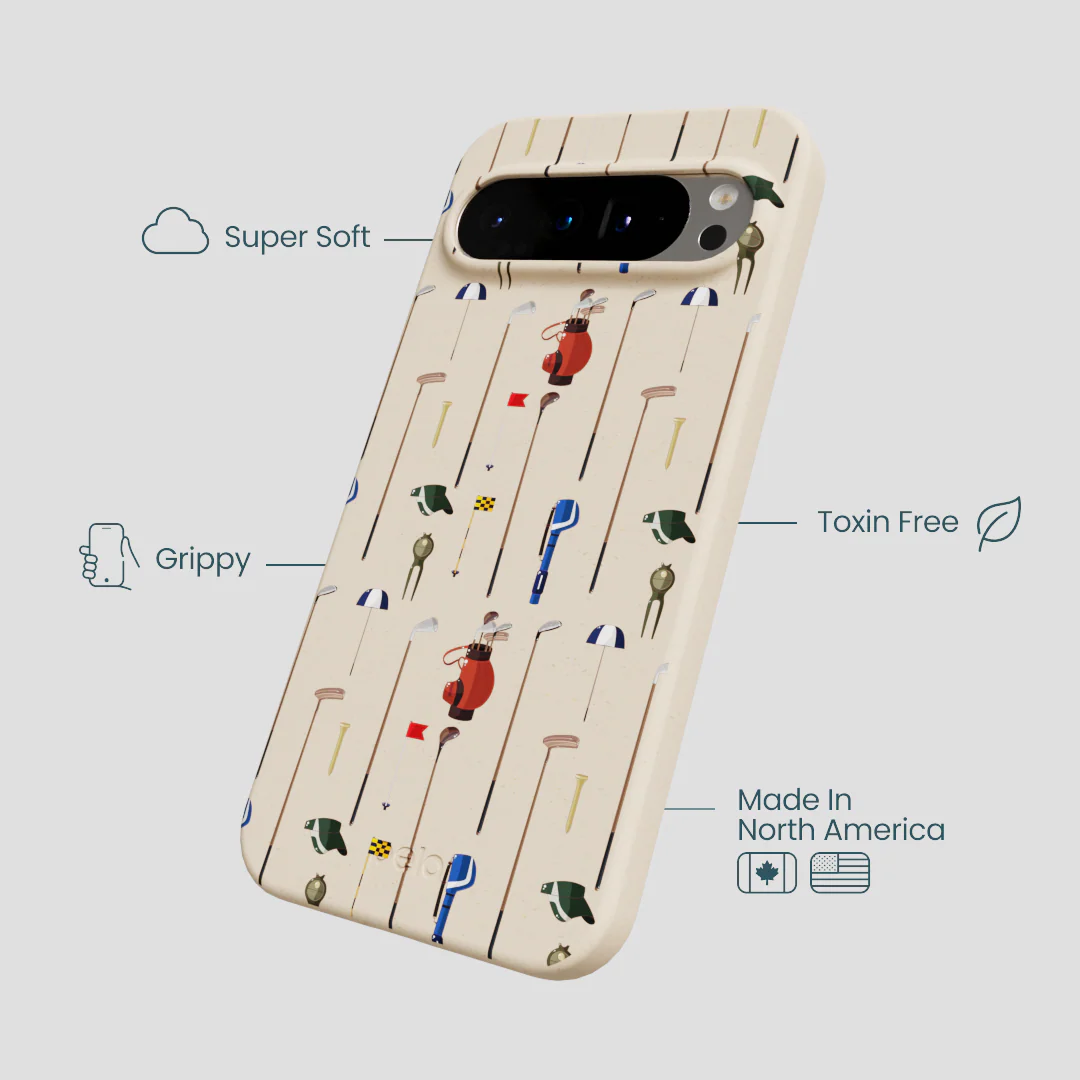 Seashell Golf Time Google Pixel 9 Pro XL Case - Image 3