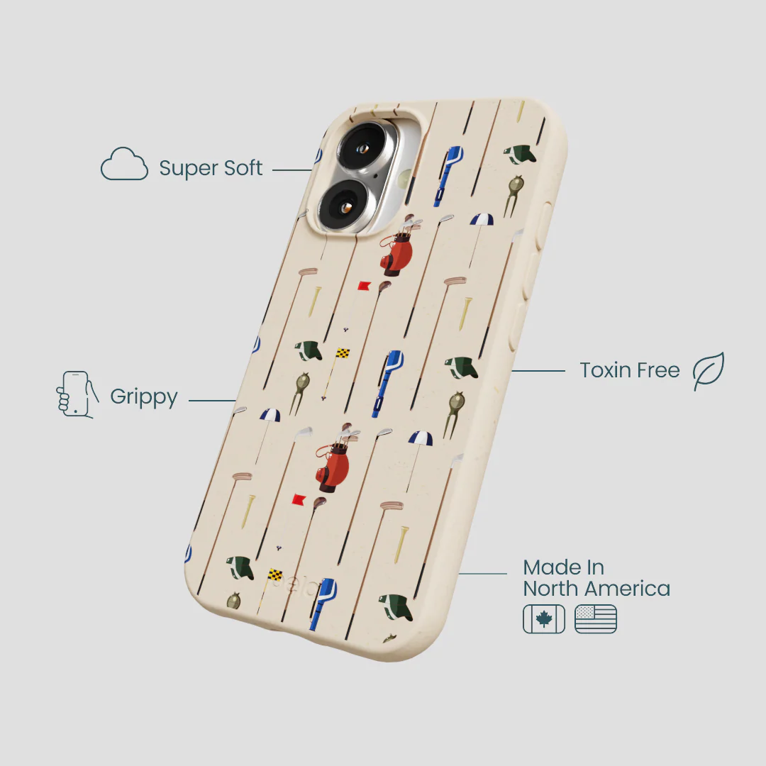 Seashell Golf Time iPhone 16 Case - Image 4