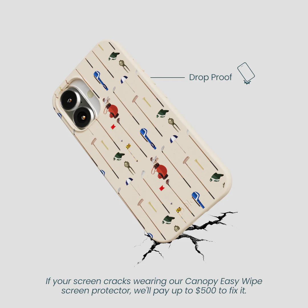 Seashell Golf Time iPhone 16 Case - Image 5