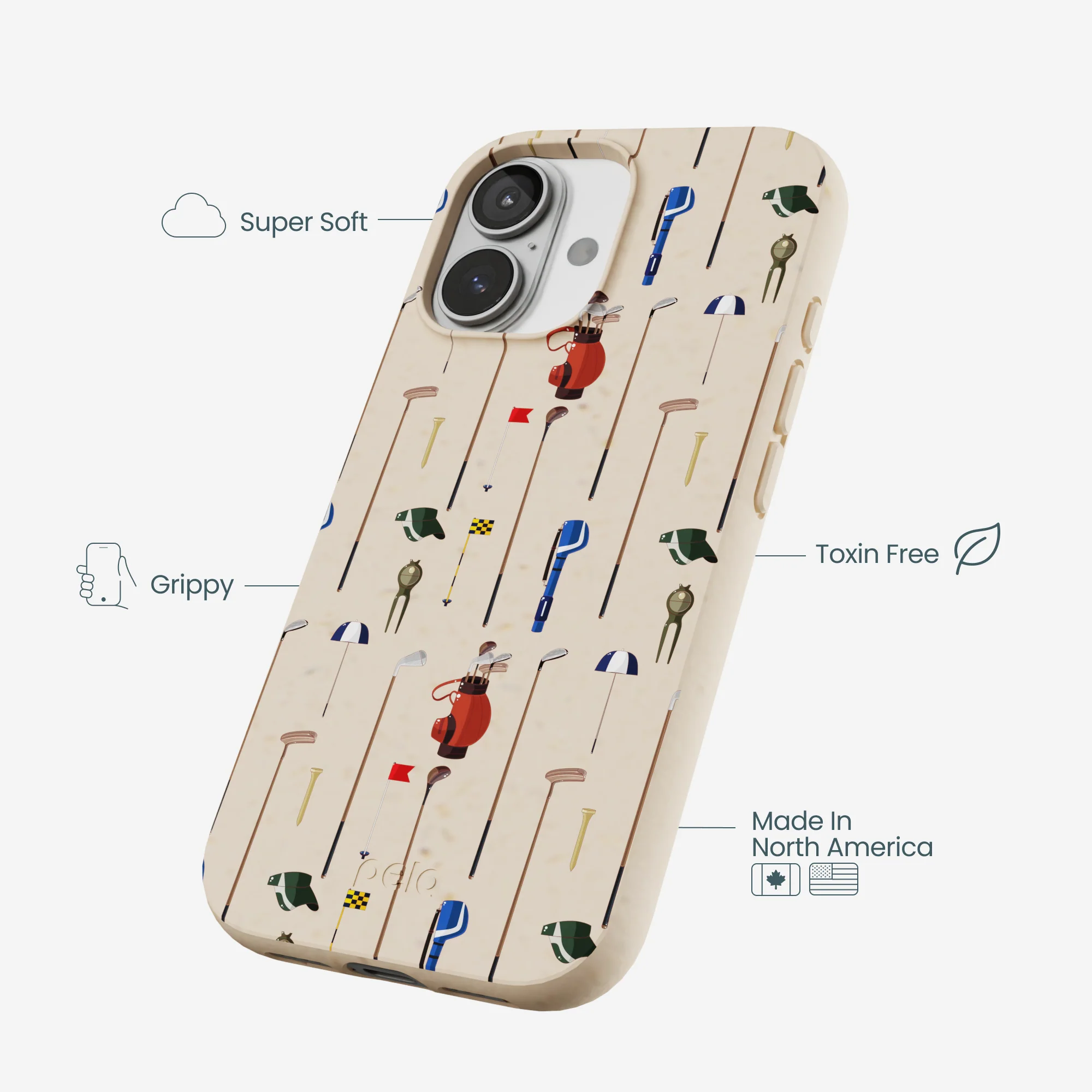 Seashell Golf Time iPhone 17 Case - Image 4