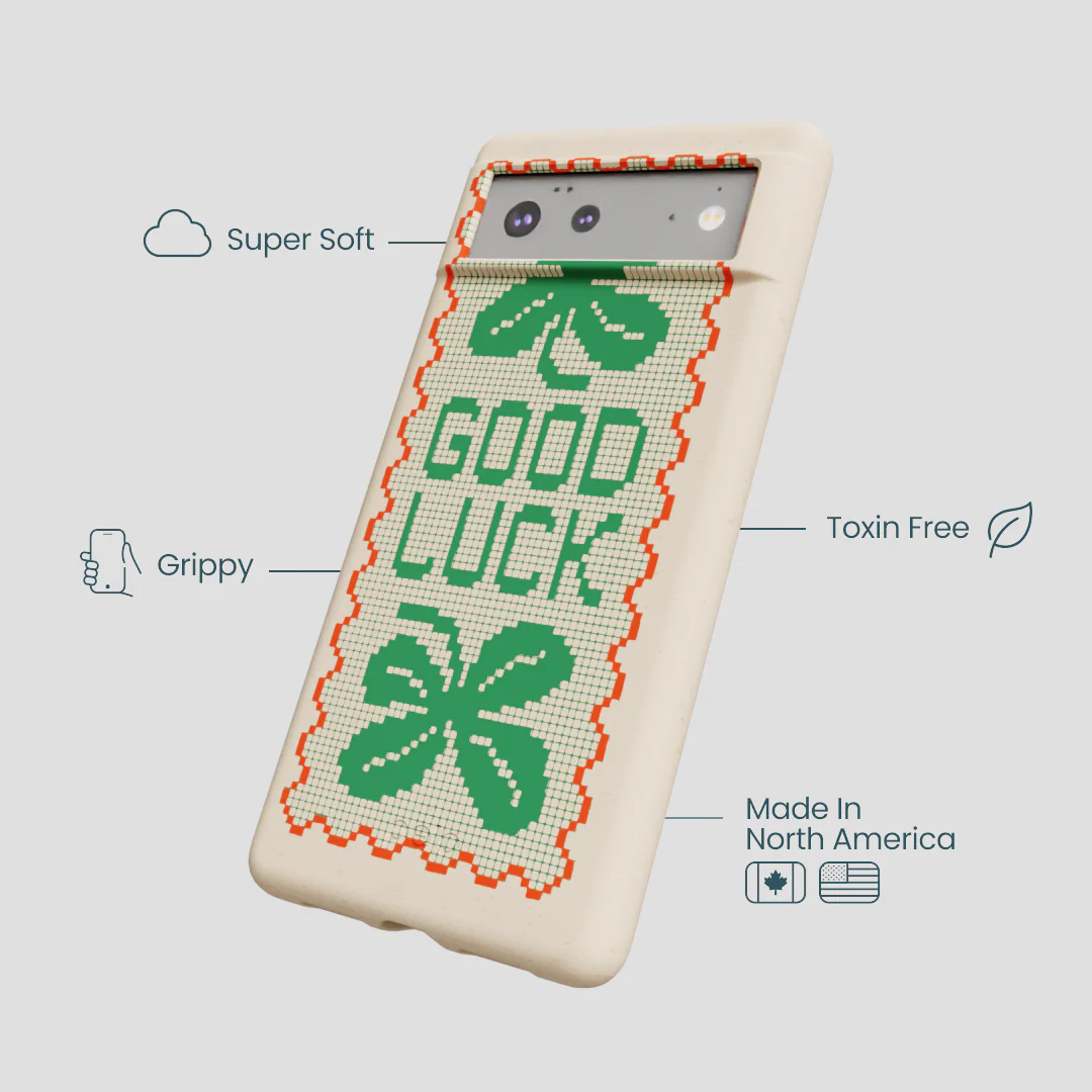 Seashell Good Luck Lace Google Pixel 6 Case - Image 4