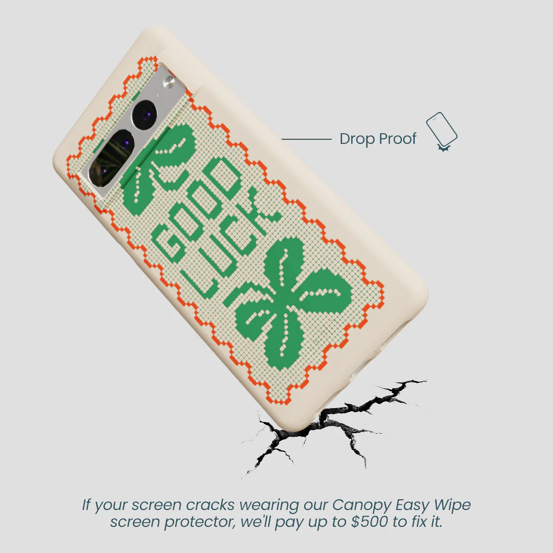 Seashell Good Luck Lace Google Pixel 7 Pro Case - Image 5