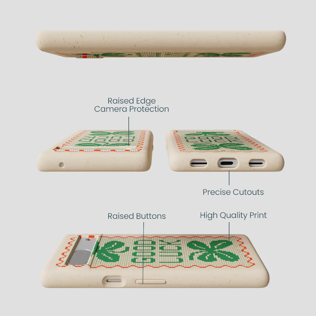 Seashell Good Luck Lace Google Pixel 7a Case - Image 3