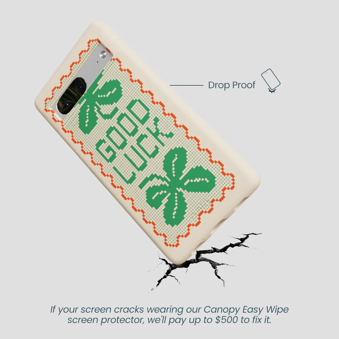 Seashell Good Luck Lace Google Pixel 7a Case - Image 5