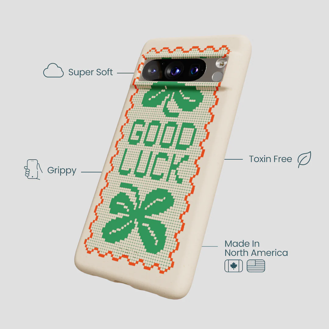 Seashell Good Luck Lace Google Pixel 8 Pro Case - Image 4
