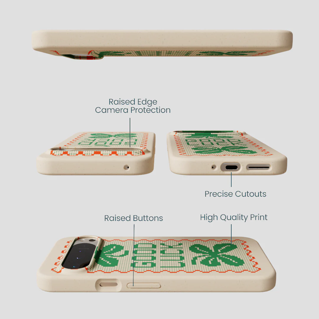 Seashell Good Luck Lace Google Pixel 9 Pro XL Case - Image 3