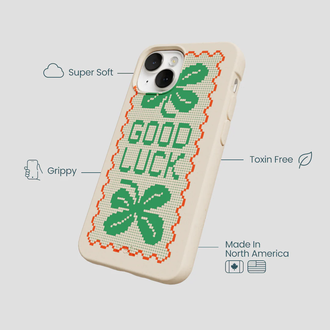 Seashell Good Luck Lace iPhone 13 Case - Image 4