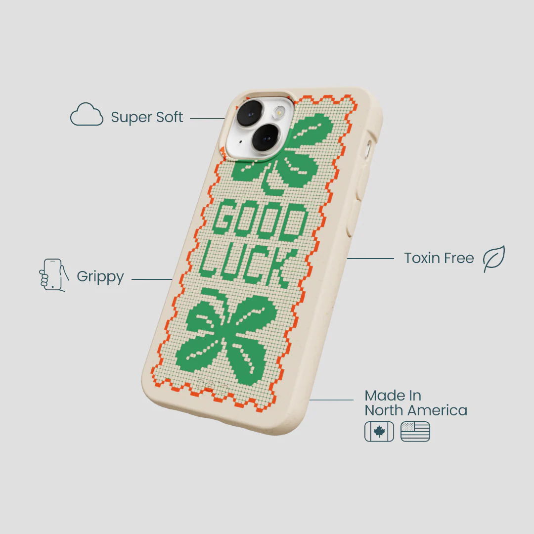 Seashell Good Luck Lace iPhone 13 Mini Case - Image 4