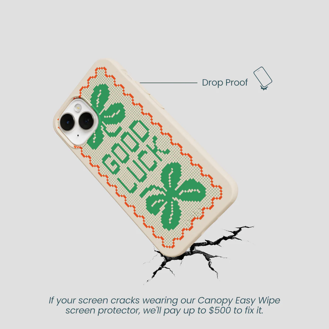 Seashell Good Luck Lace iPhone 13 Mini Case - Image 5