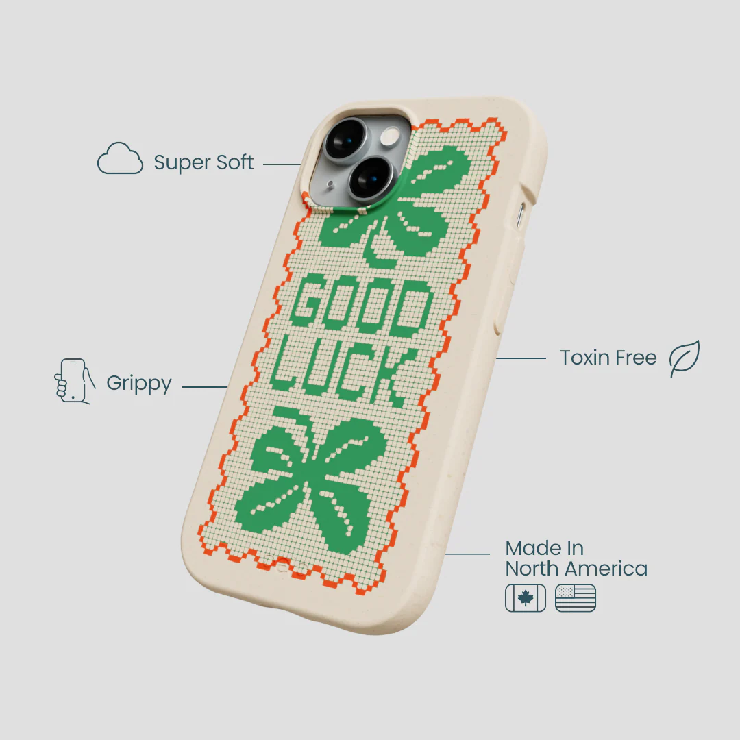 Seashell Good Luck Lace iPhone 14 Case - Image 4
