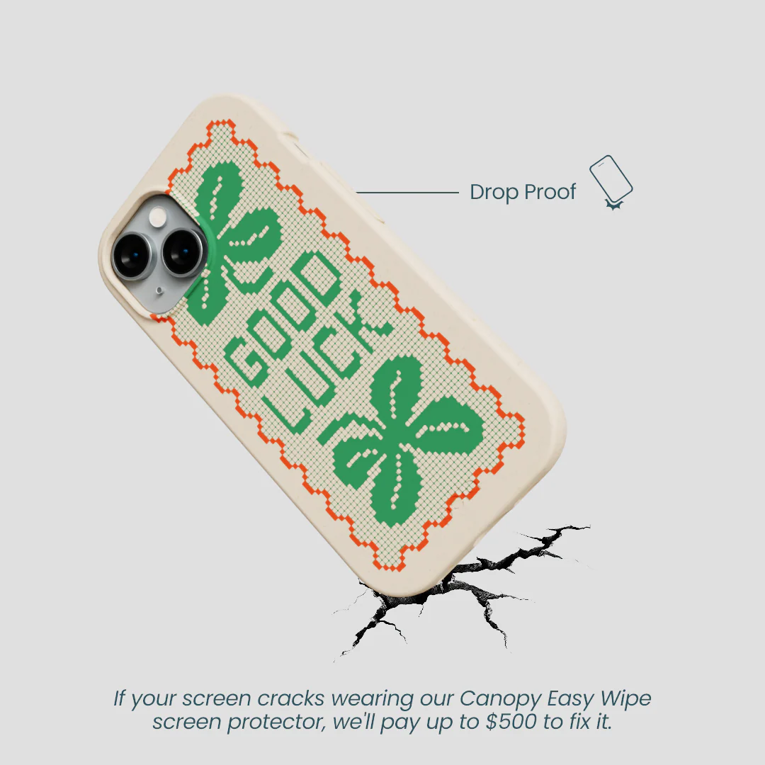 Seashell Good Luck Lace iPhone 14 Case - Image 5