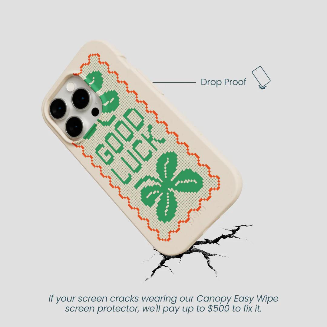 Seashell Good Luck Lace iPhone 14 Pro Case - Image 5
