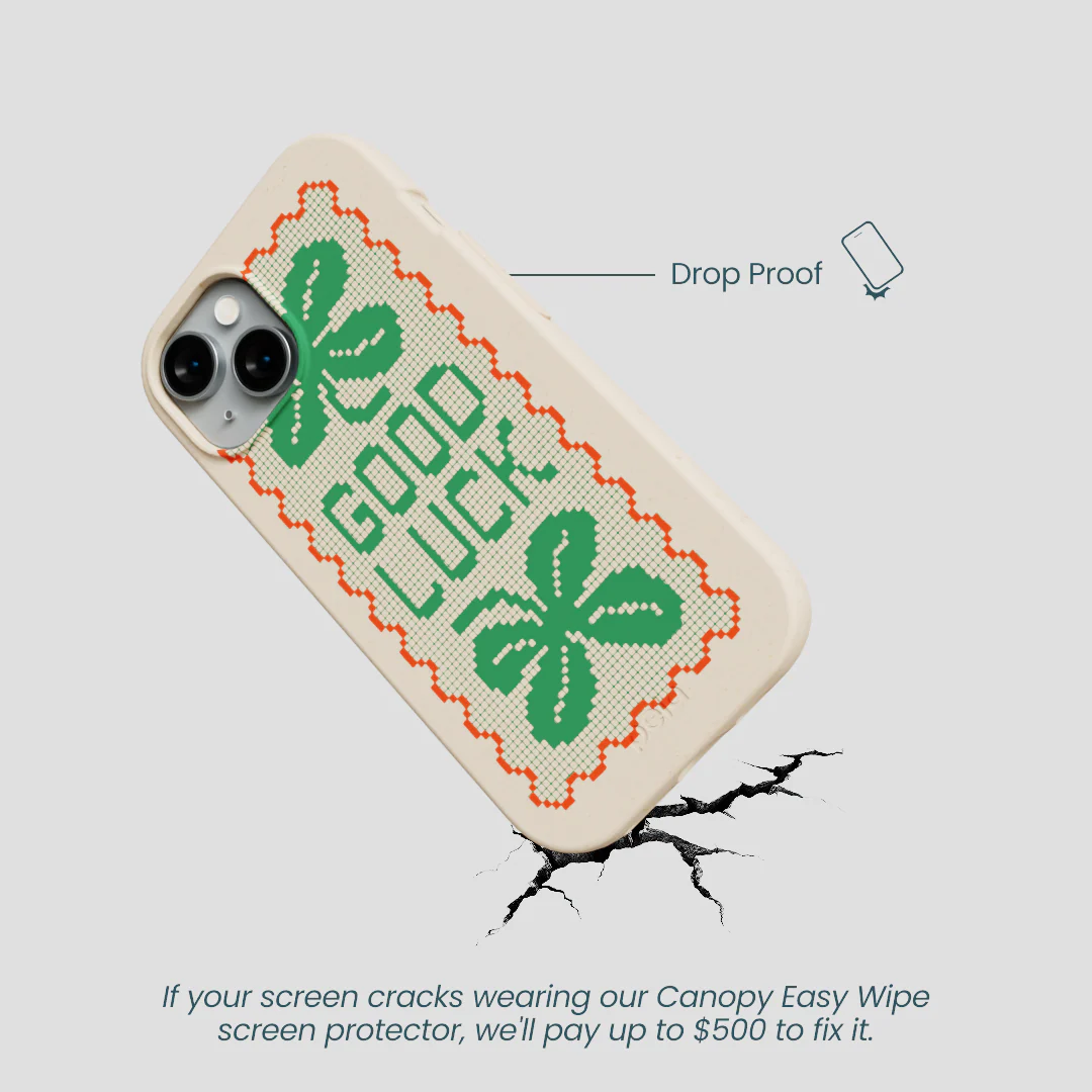 Seashell Good Luck Lace iPhone 15 Case - Image 5