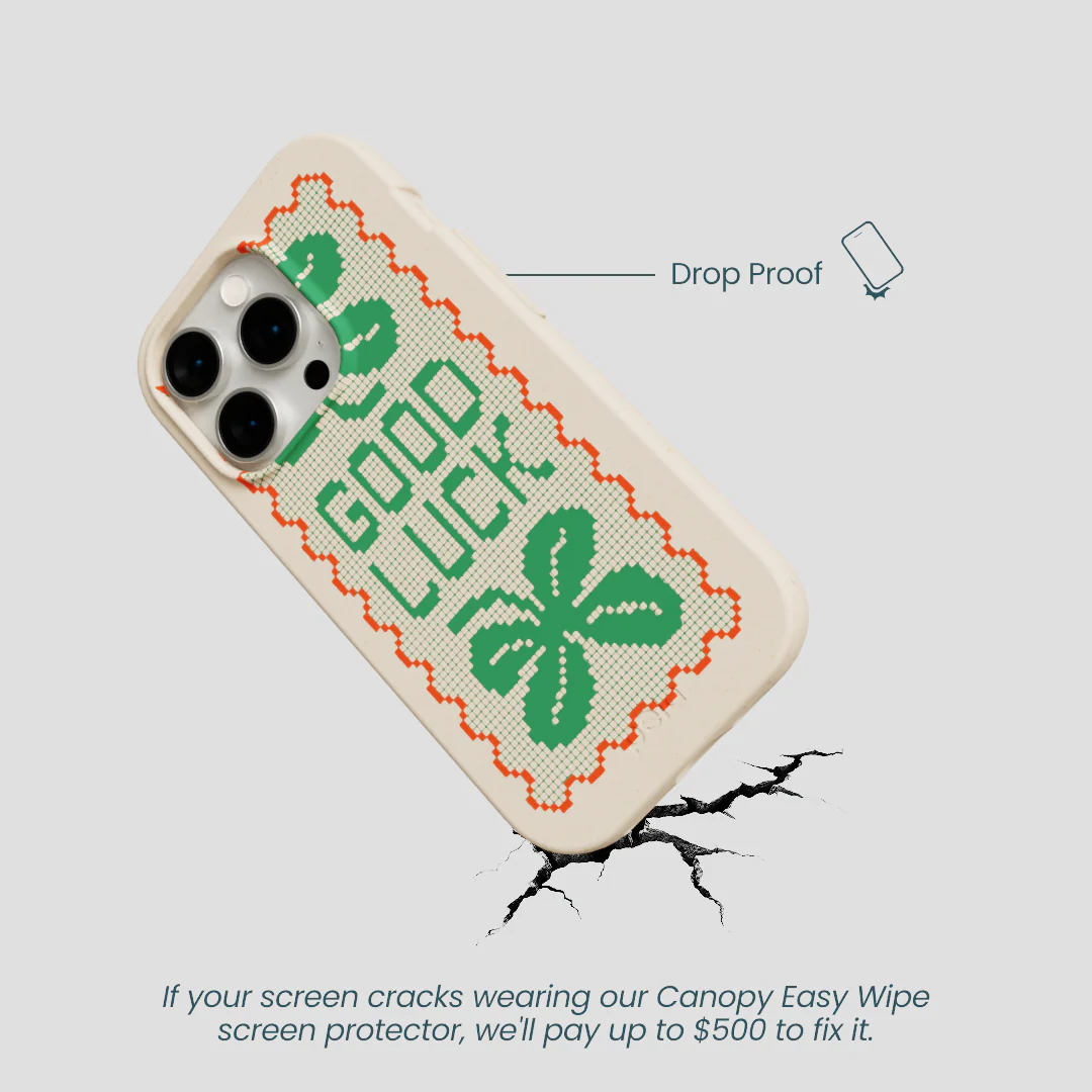 Seashell Good Luck Lace iPhone 15 Pro Case - Image 5
