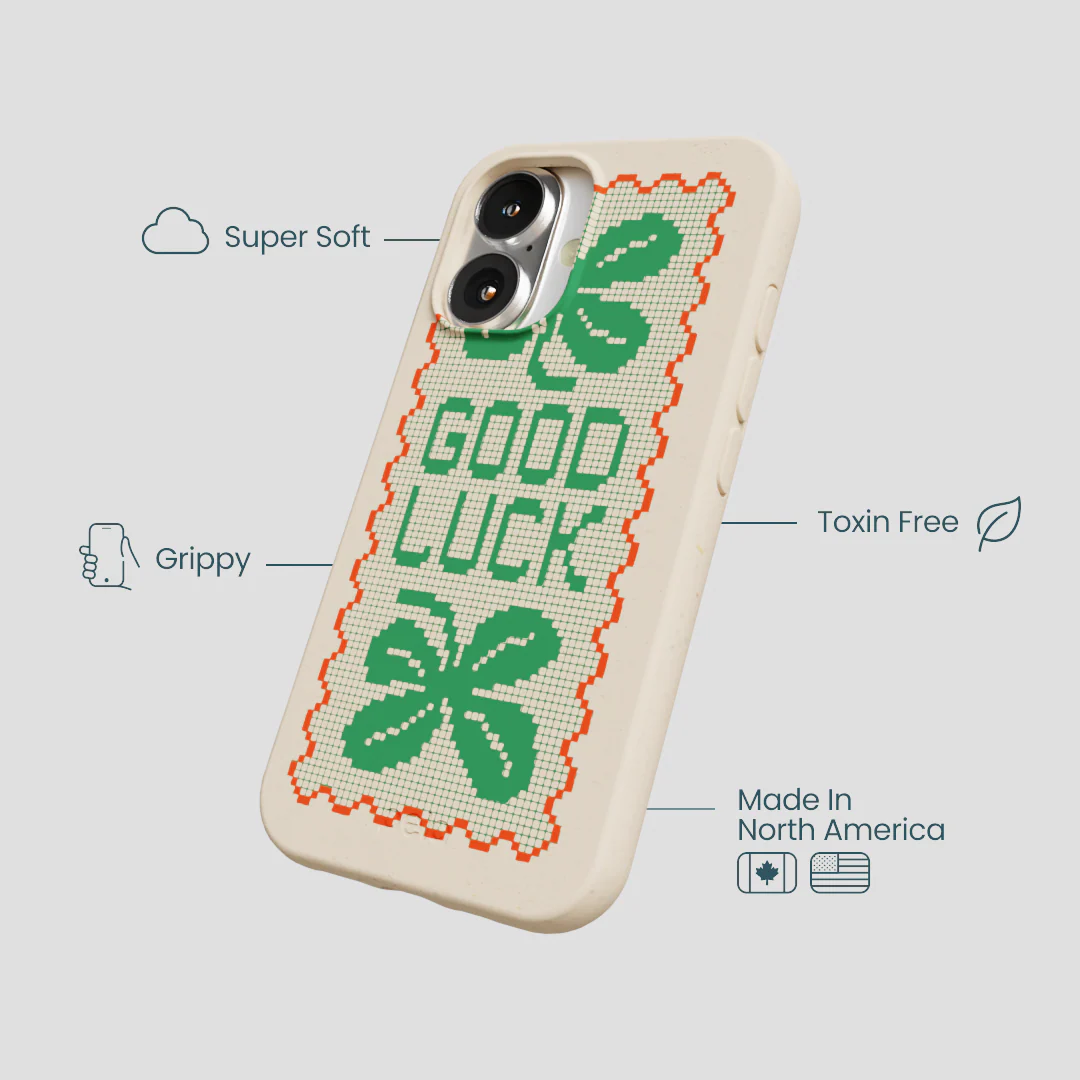 Seashell Good Luck Lace iPhone 16 Case - Image 4