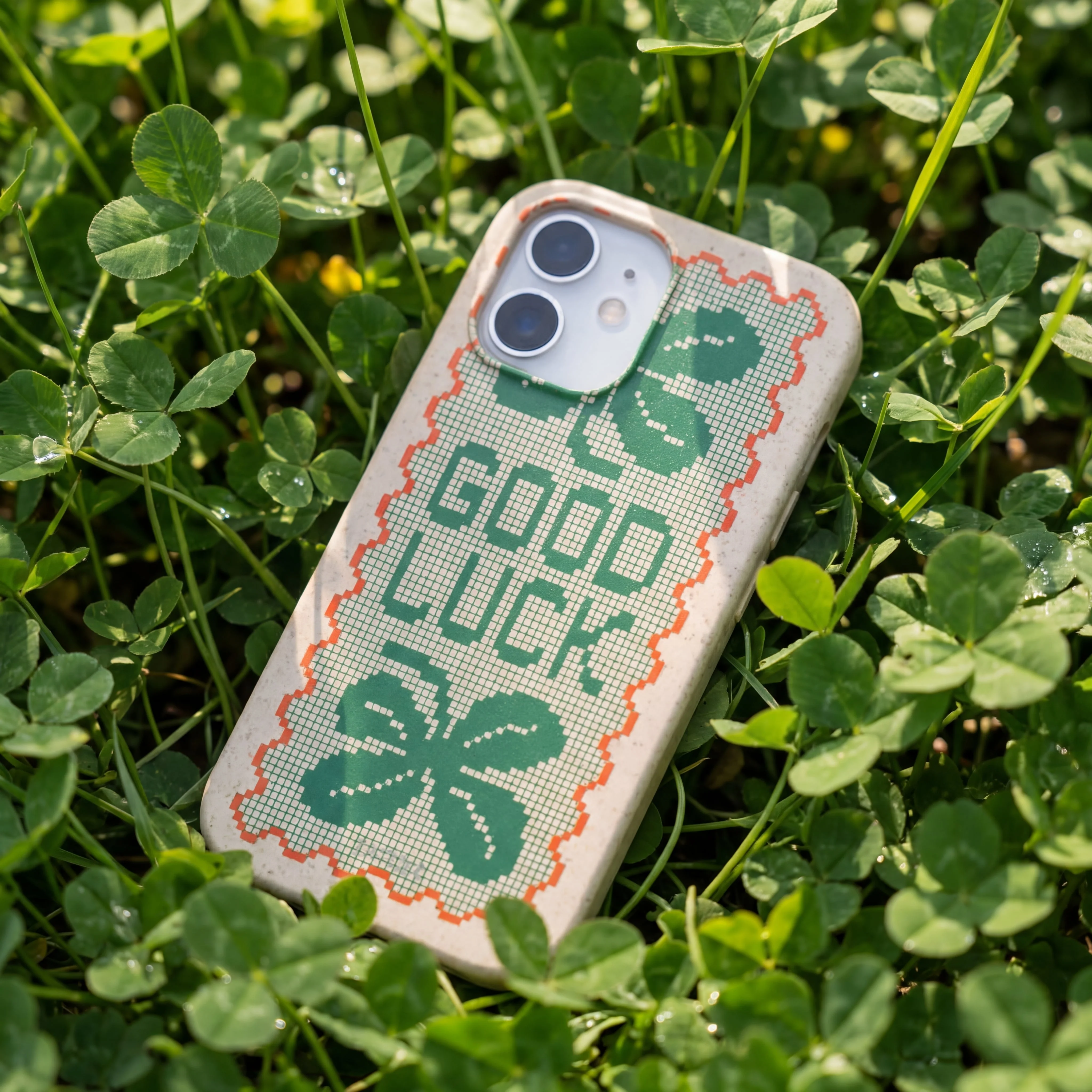 Seashell Good Luck Lace iPhone 16 Pro Max Case - Image 2