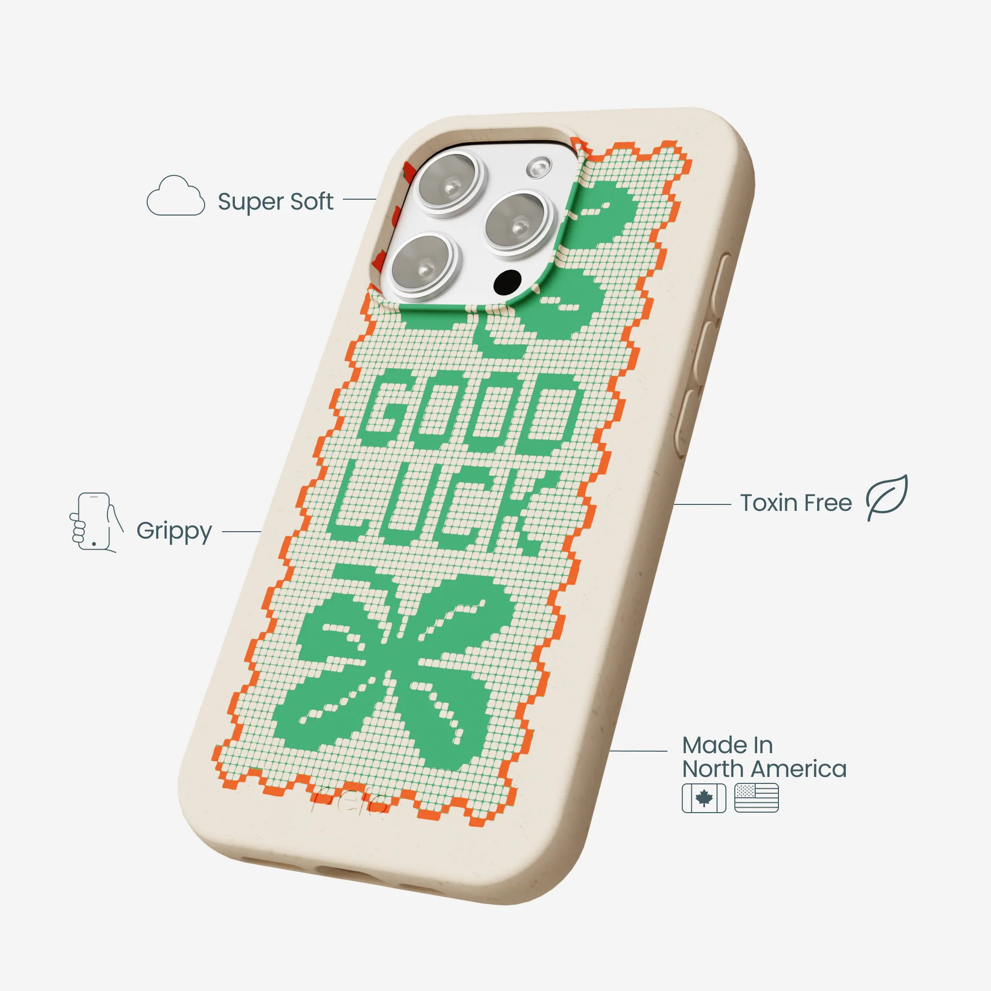 Seashell Good Luck Lace iPhone 16 Pro Max Case - Image 4