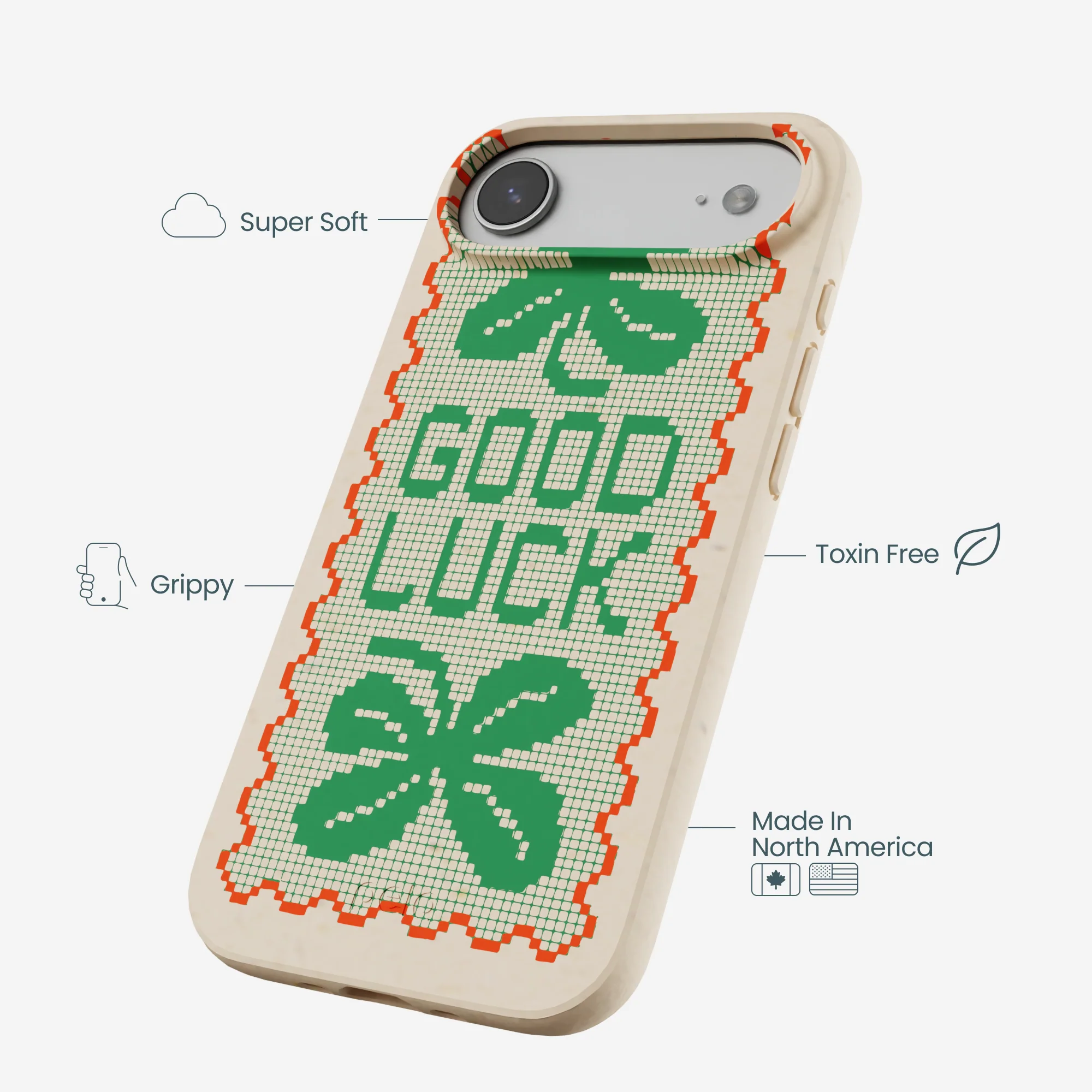 Seashell Good Luck Lace iPhone Air Case - Image 4