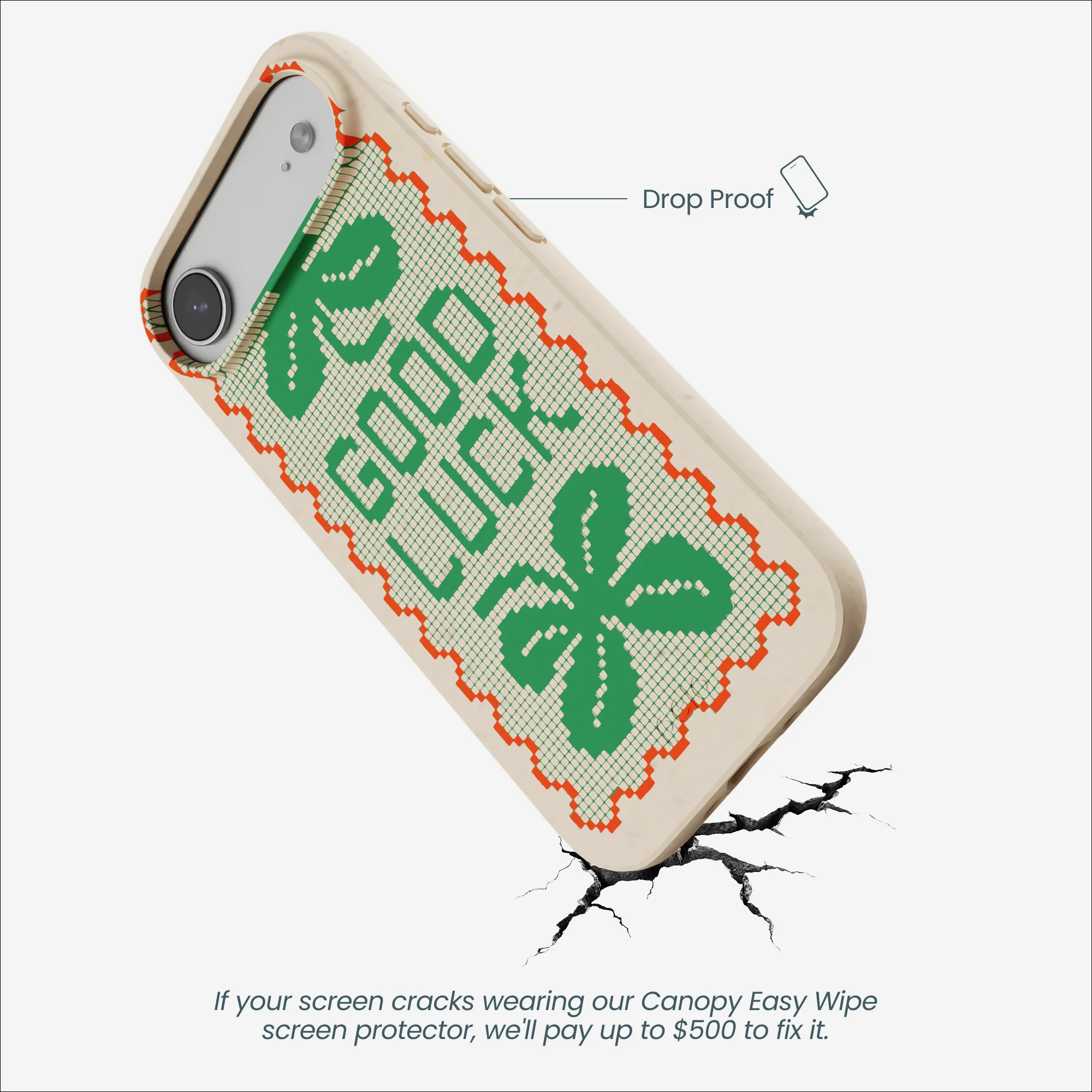 Seashell Good Luck Lace iPhone Air Case - Image 5