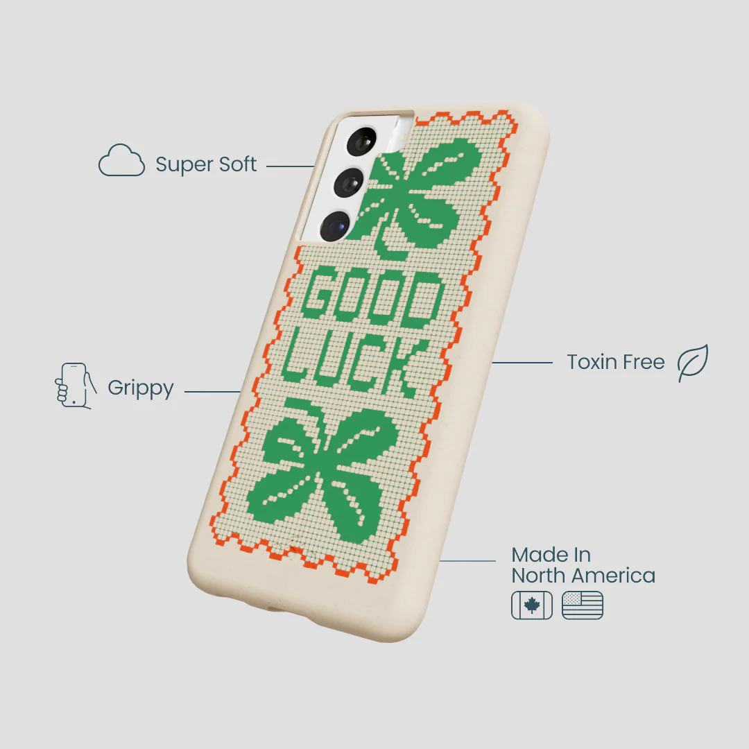 Seashell Good Luck Lace Samsung Galaxy S22 Case - Image 4