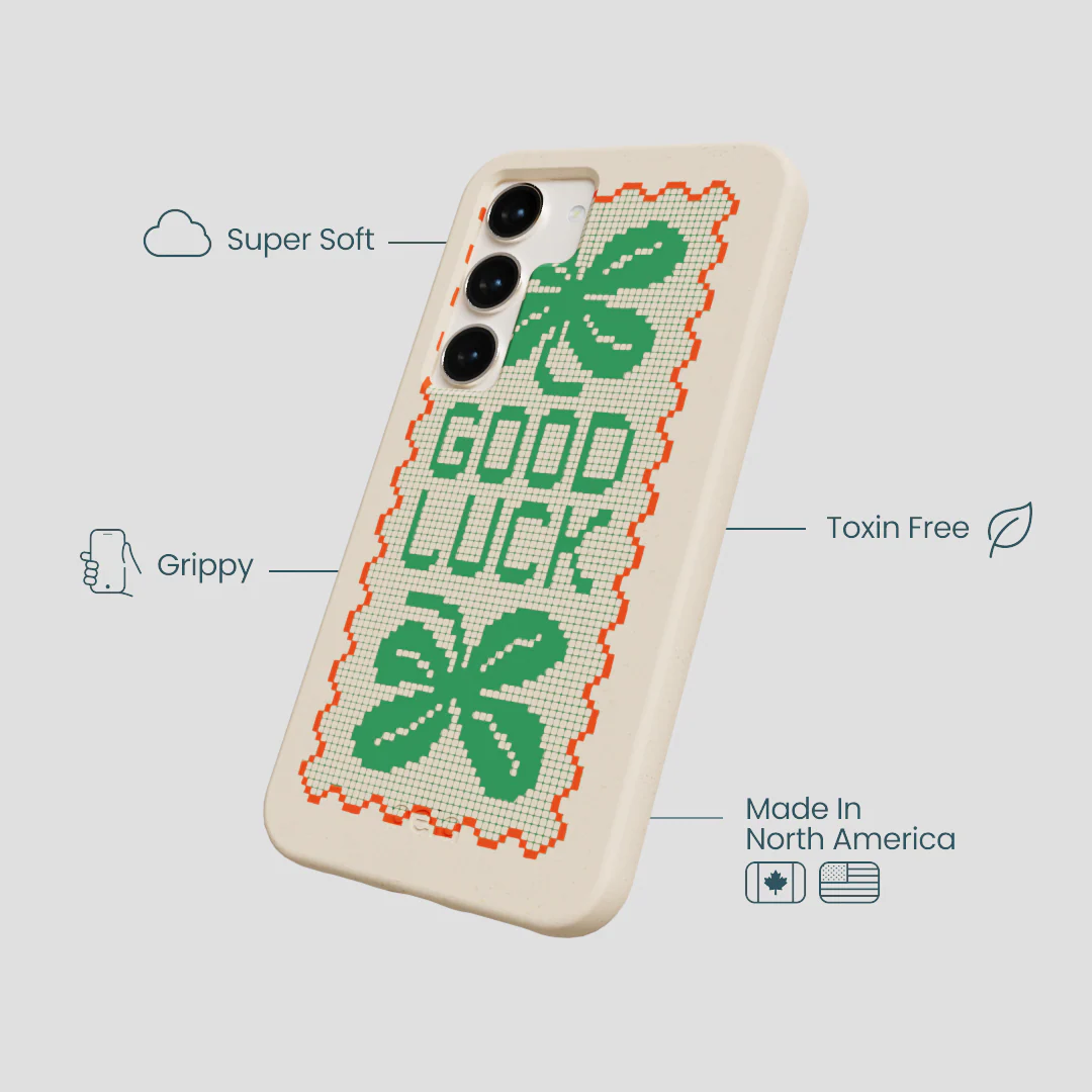 Seashell Good Luck Lace Samsung Galaxy S23 Case - Image 4