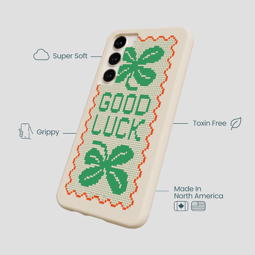Seashell Good Luck Lace Samsung Galaxy S23+(Plus) Case - Image 4