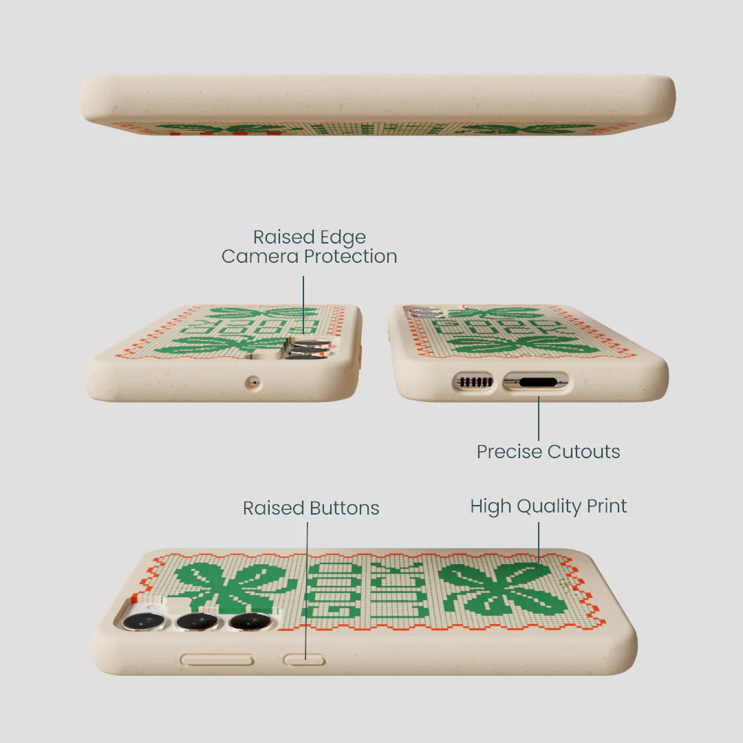Seashell Good Luck Lace Samsung Galaxy S24+(Plus) Case - Image 3