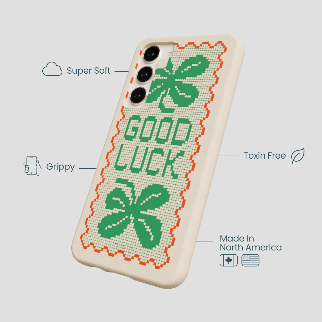 Seashell Good Luck Lace Samsung Galaxy S24+(Plus) Case - Image 4