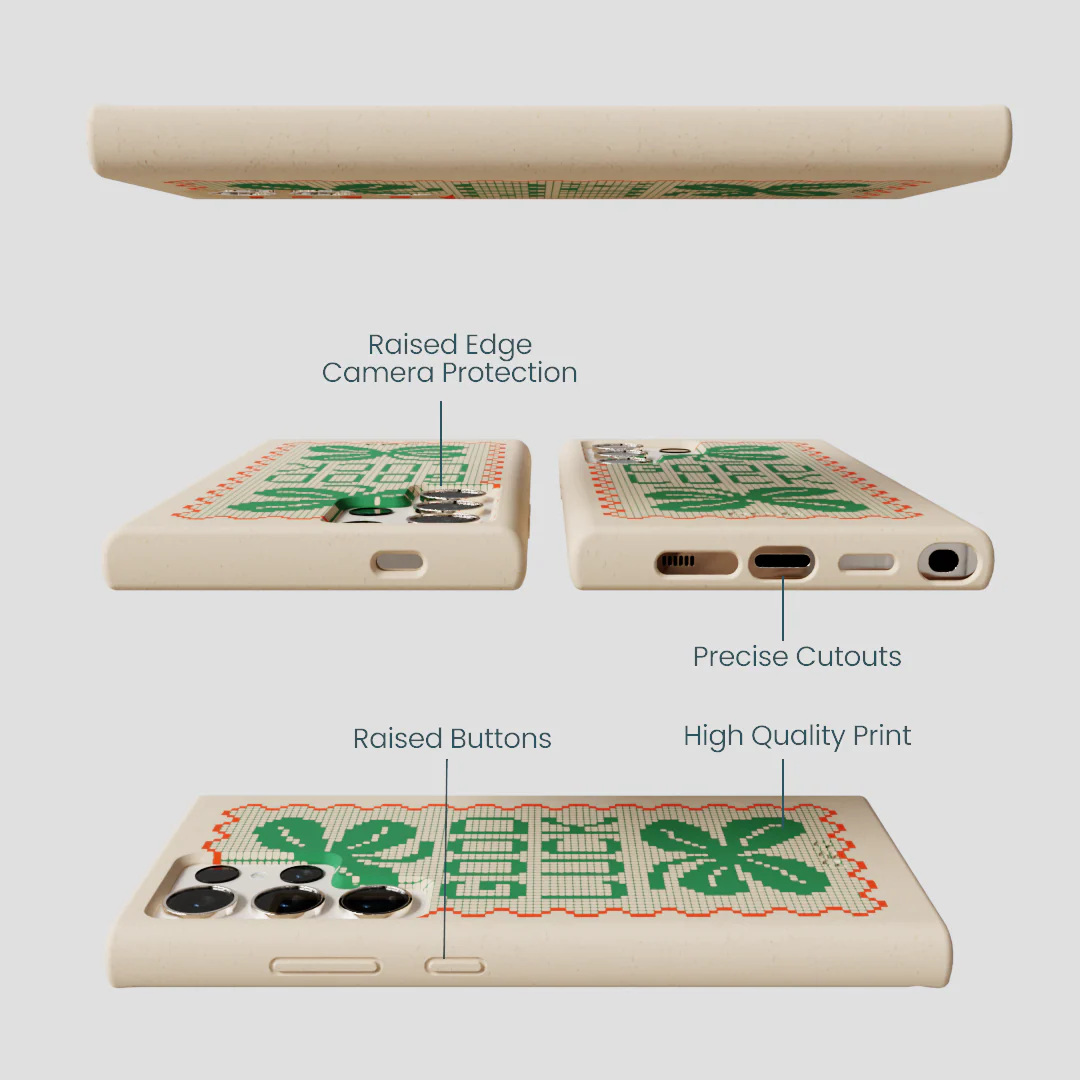 Seashell Good Luck Lace Samsung Galaxy S24 Ultra Case - Image 3