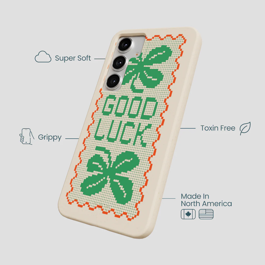 Seashell Good Luck Lace Samsung Galaxy S25+(Plus) Case - Image 4