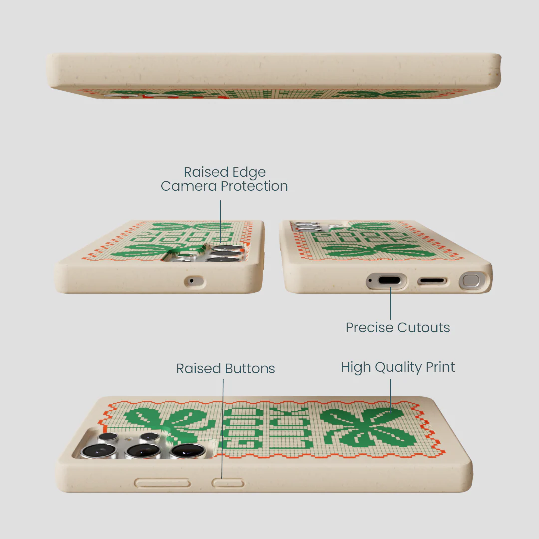 Seashell Good Luck Lace Samsung Galaxy S25 Ultra Case - Image 3