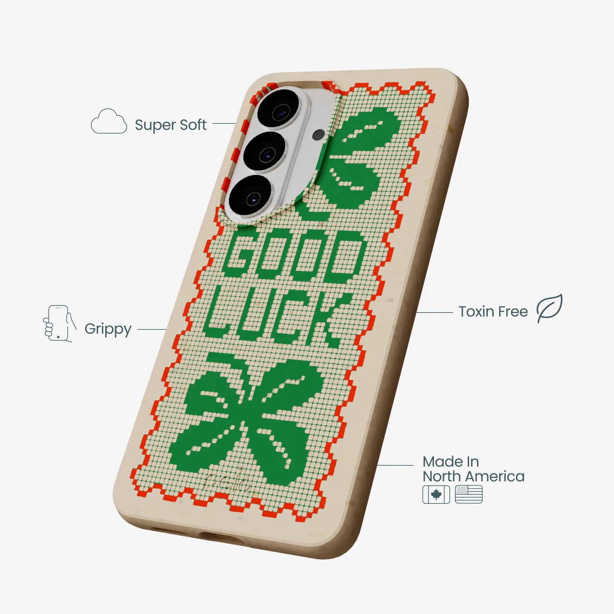 Seashell Good Luck Lace Samsung Galaxy S26 Case - Image 4