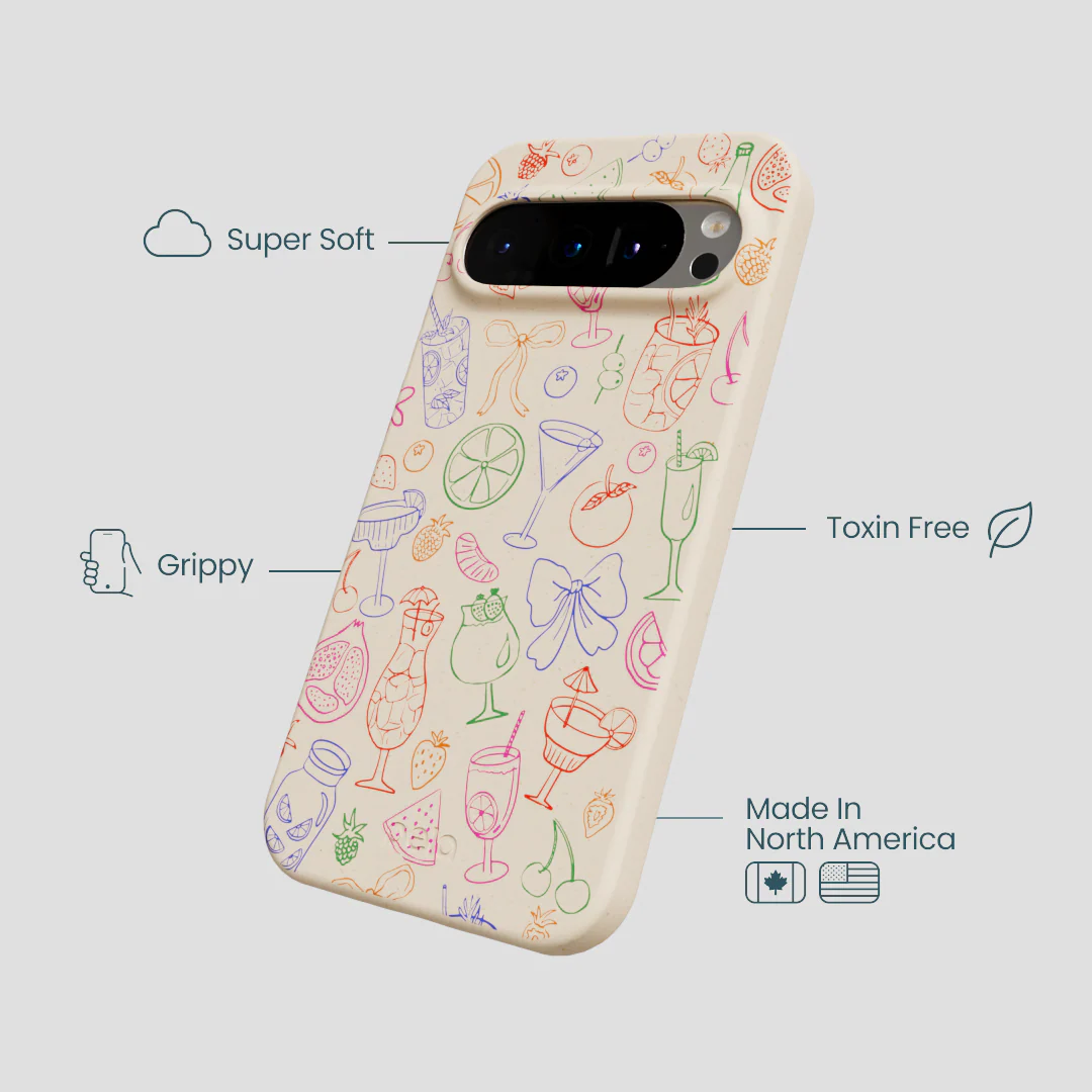 Seashell Happy Hour Google Pixel 9/9 Pro Case - Image 4