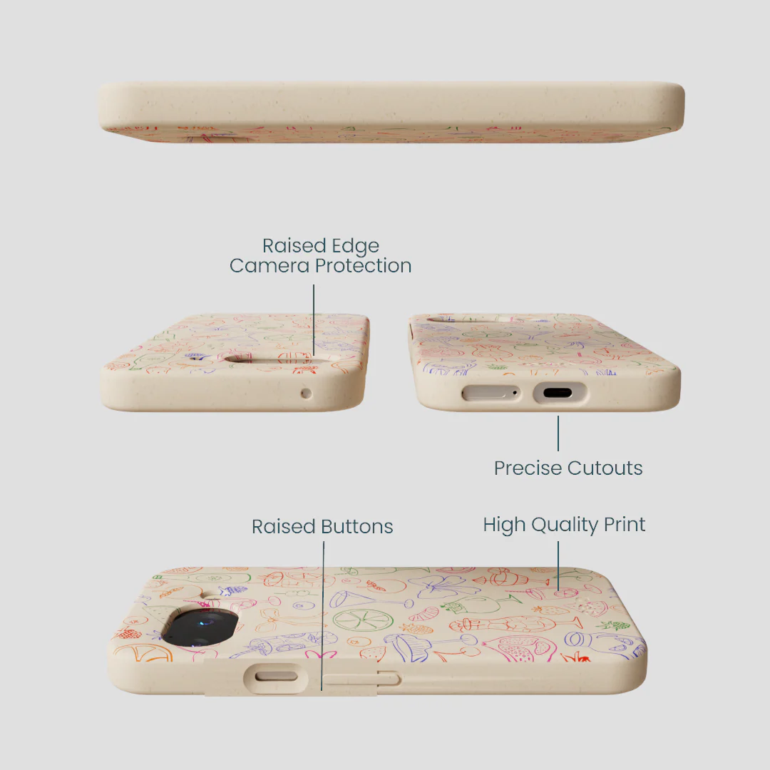 Seashell Happy Hour Google Pixel 9a Case - Image 3