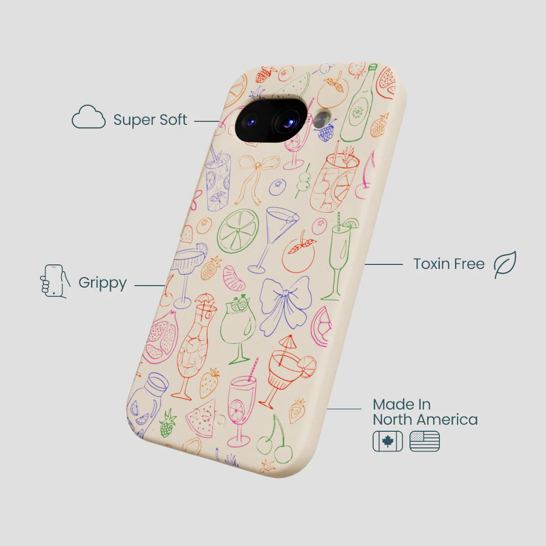 Seashell Happy Hour Google Pixel 9a Case - Image 4