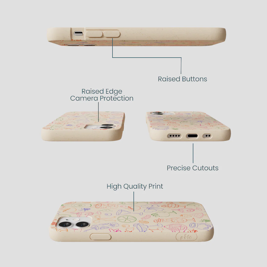 Seashell Happy Hour iPhone 12 Mini Case - Image 3