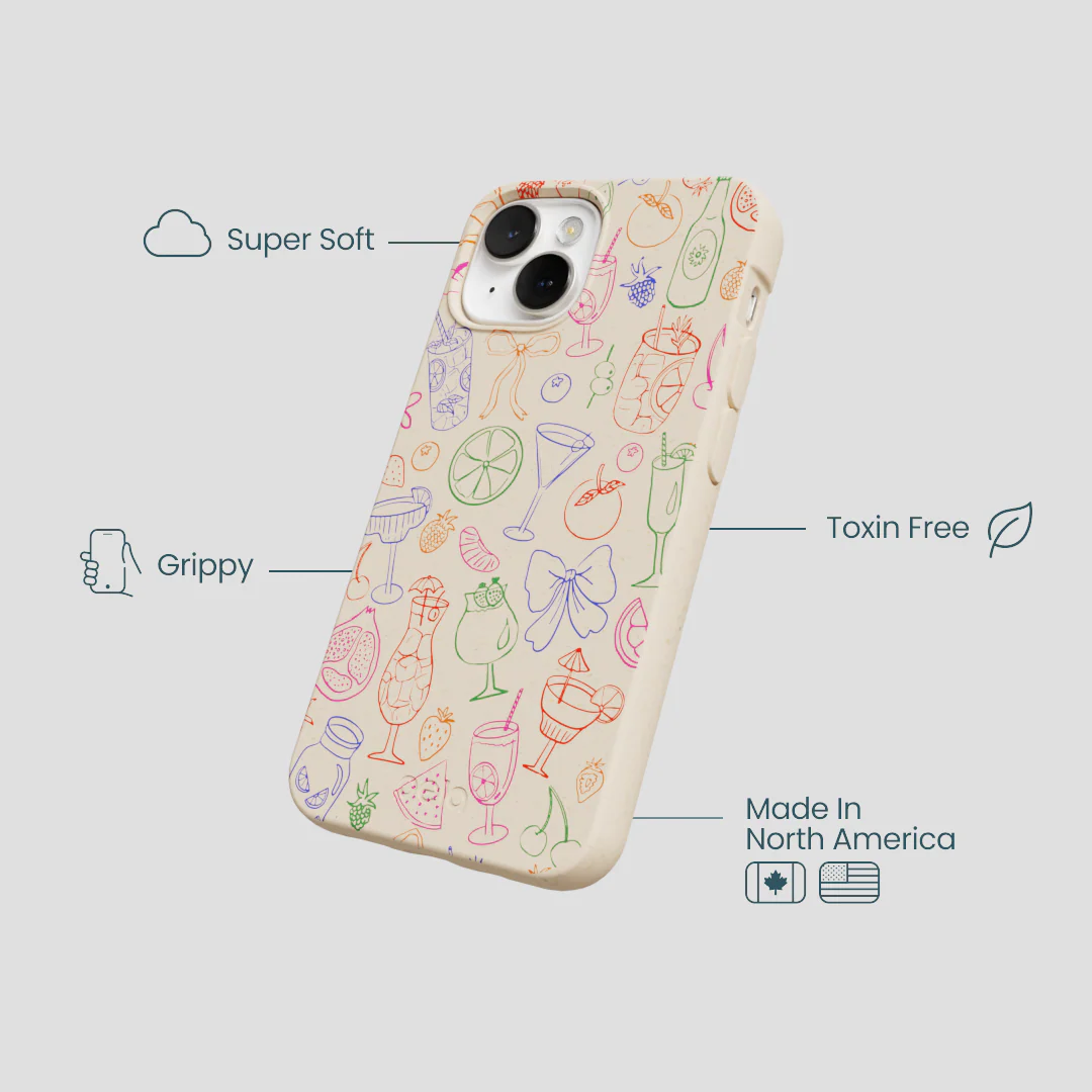 Seashell Happy Hour iPhone 13 Mini Case - Image 4
