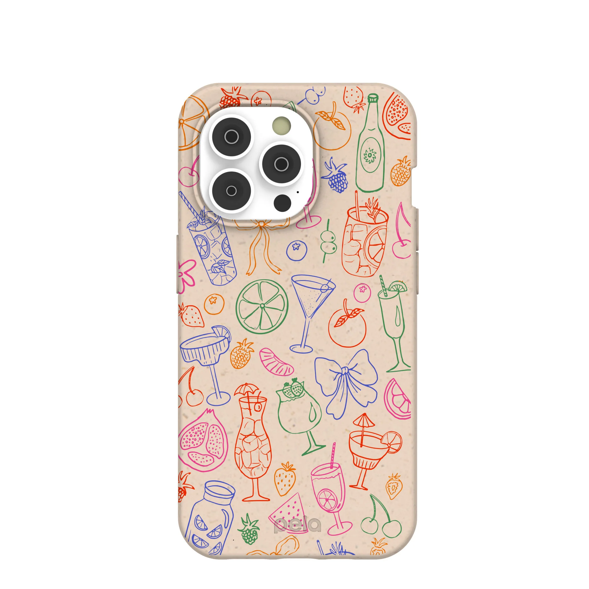 Seashell Happy Hour iPhone 14 Pro Case