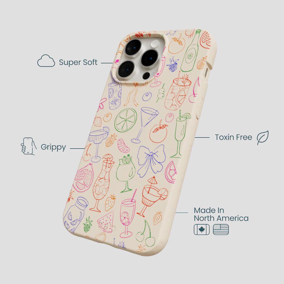Seashell Happy Hour iPhone 14 Pro Max Case - Image 4