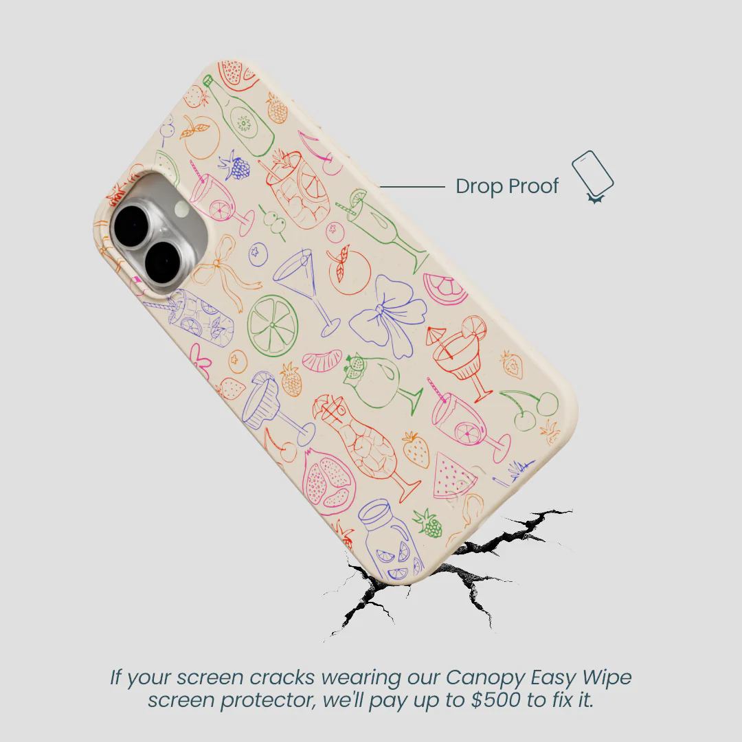 Seashell Happy Hour iPhone 16 Plus Case - Image 5
