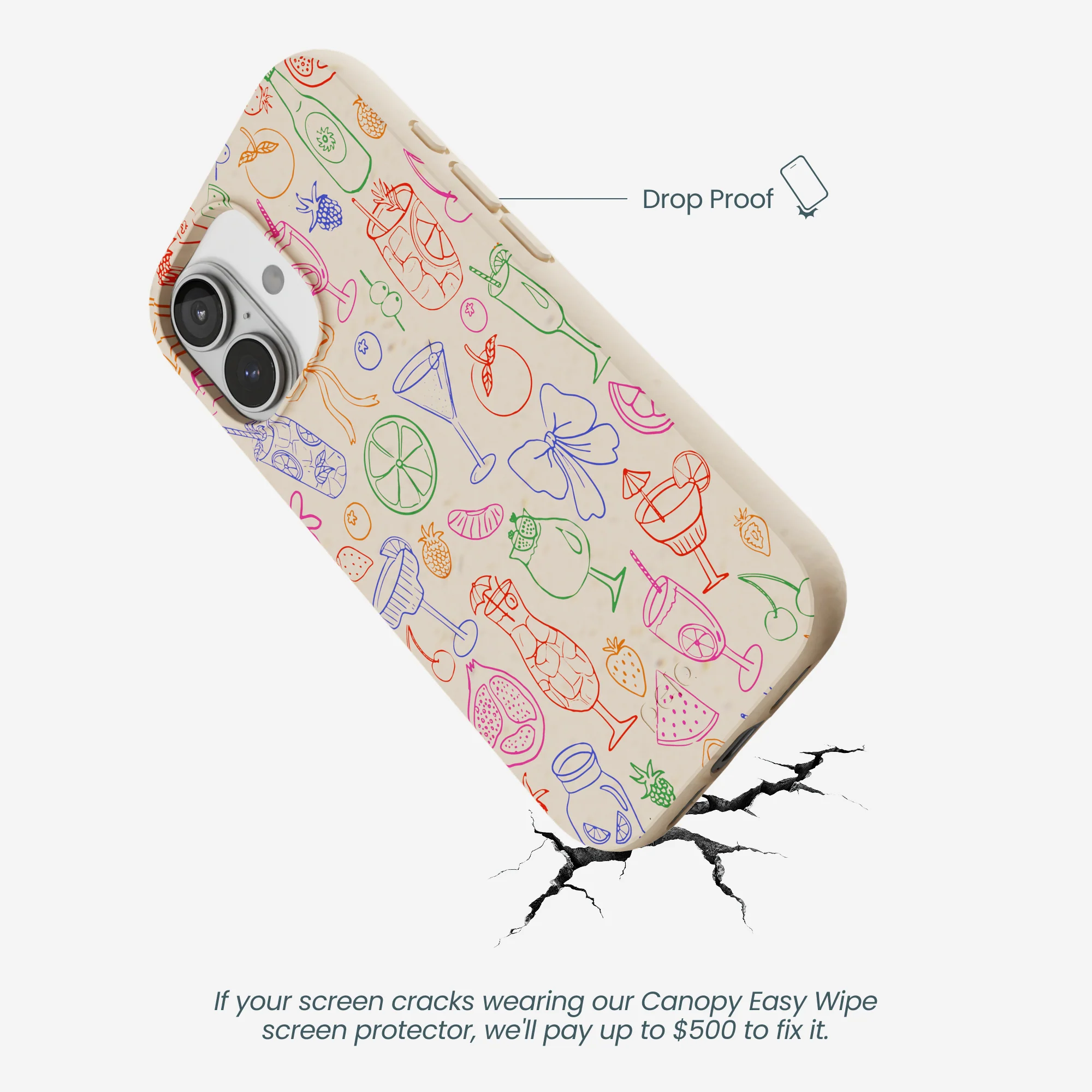 Seashell Happy Hour iPhone 17 Case - Image 5