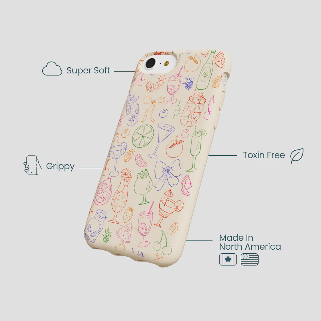 Seashell Happy Hour iPhone 6/6s/7/8/SE Case - Image 4