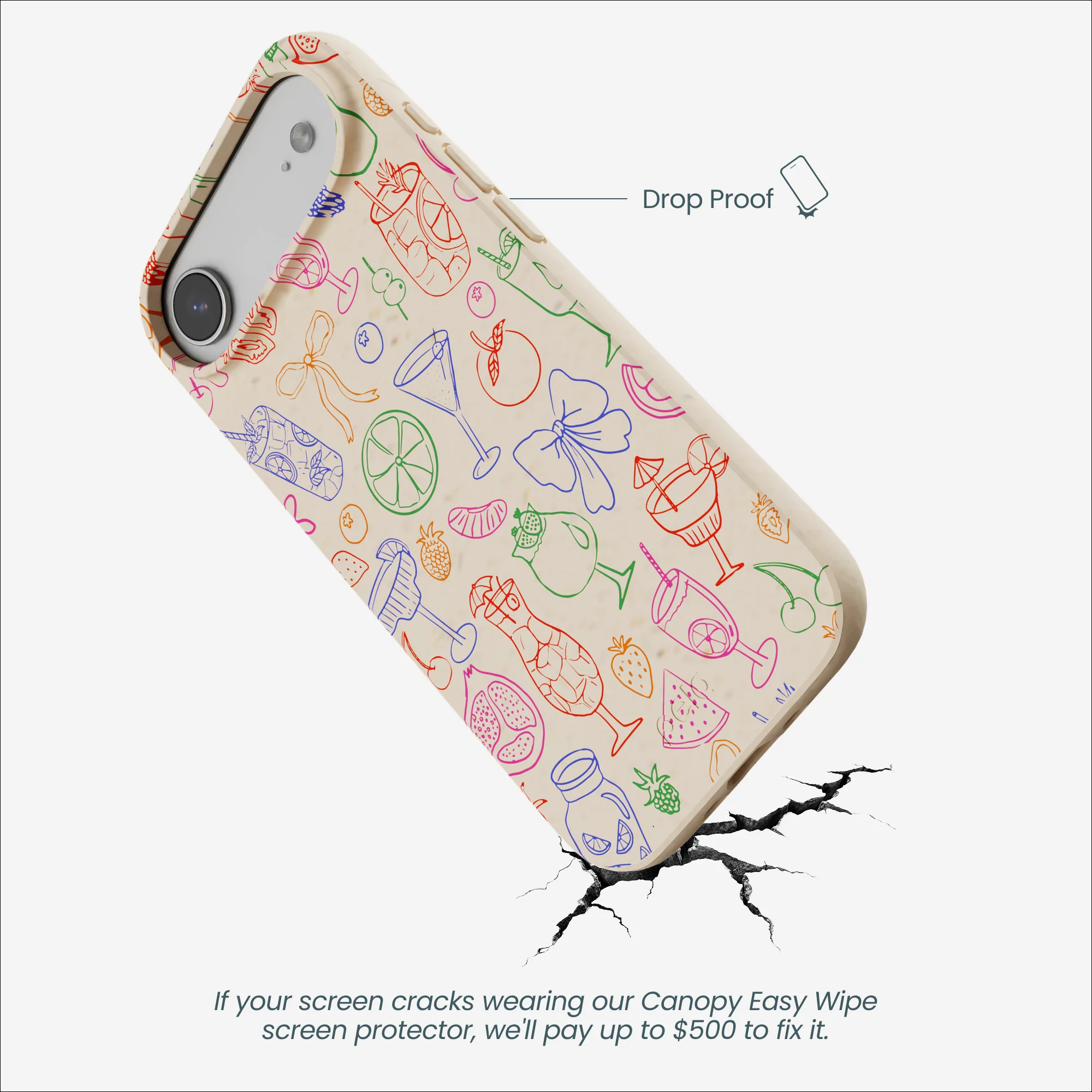Seashell Happy Hour iPhone Air Case - Image 5