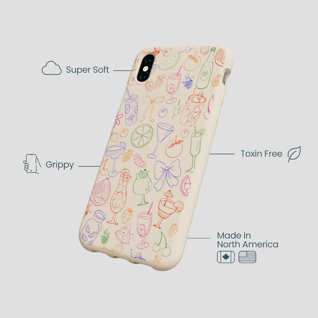 Seashell Happy Hour iPhone XR Case - Image 4