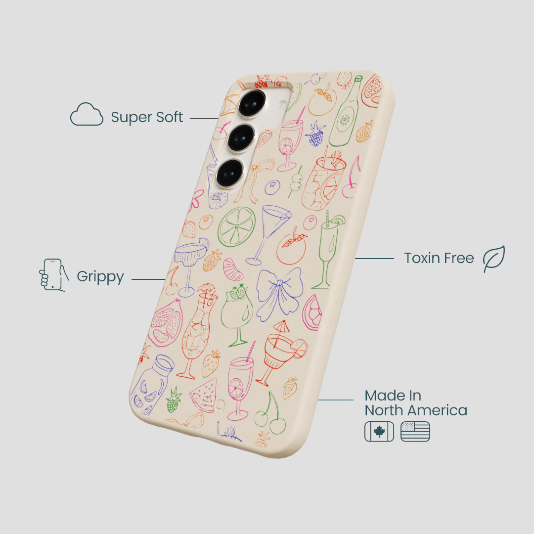 Seashell Happy Hour Samsung Galaxy S23 Case - Image 4