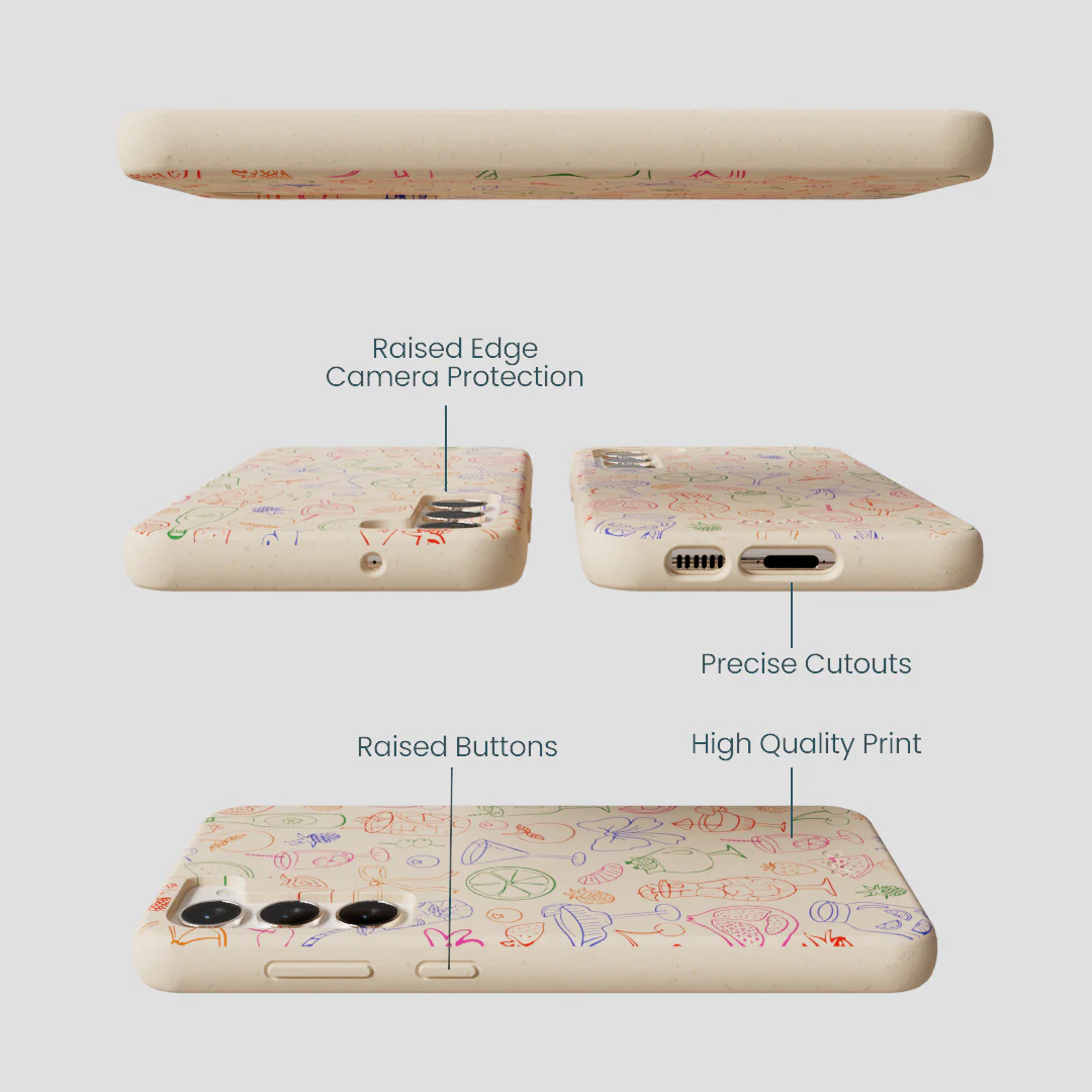 Seashell Happy Hour Samsung Galaxy S24+(Plus) Case - Image 3