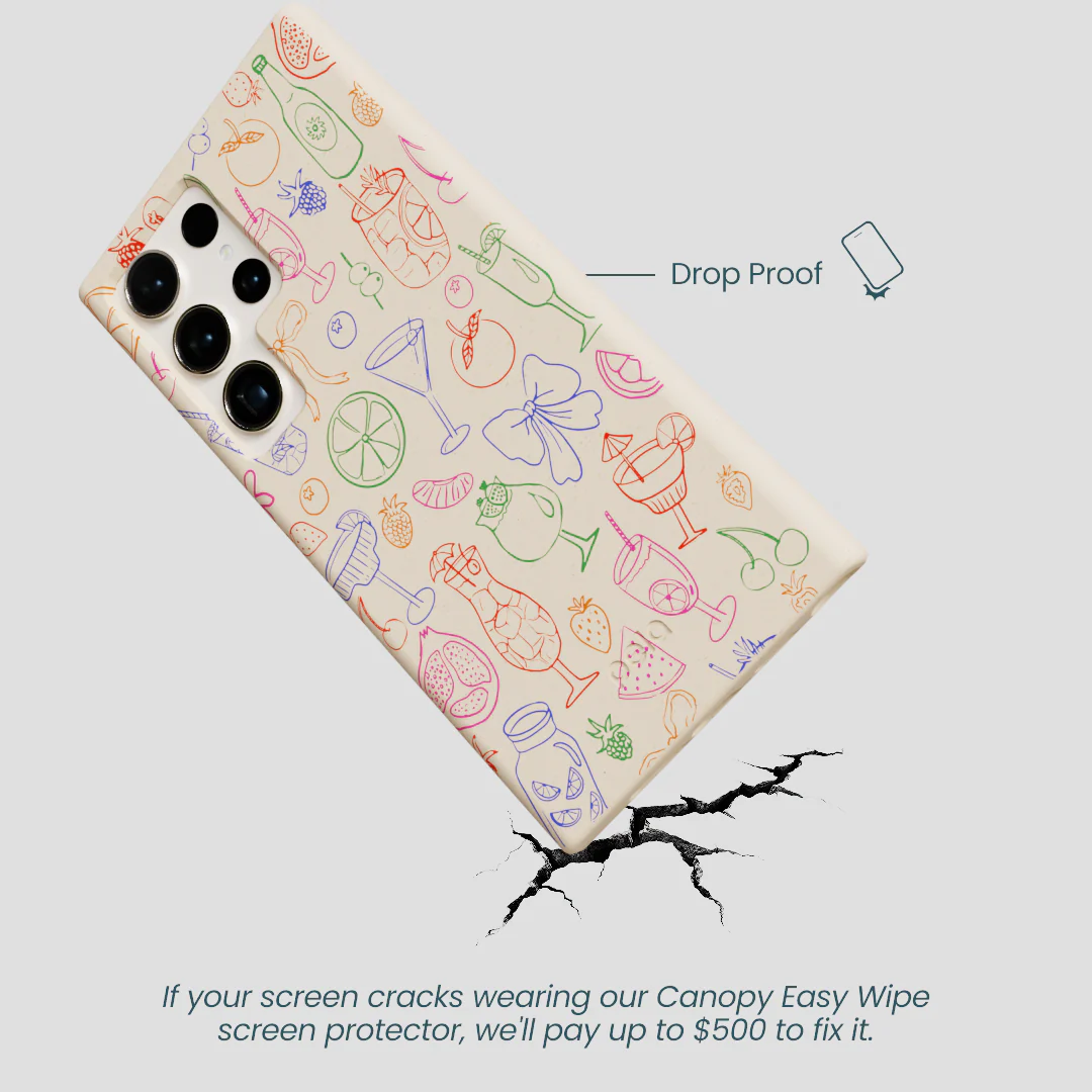 Seashell Happy Hour Samsung Galaxy S24 Ultra Case - Image 5