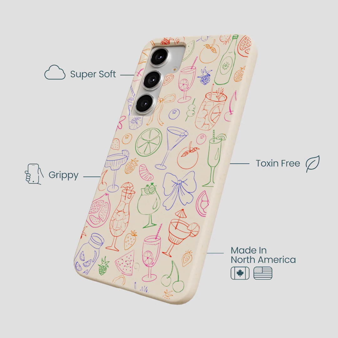 Seashell Happy Hour Samsung Galaxy S25+(Plus) Case - Image 4