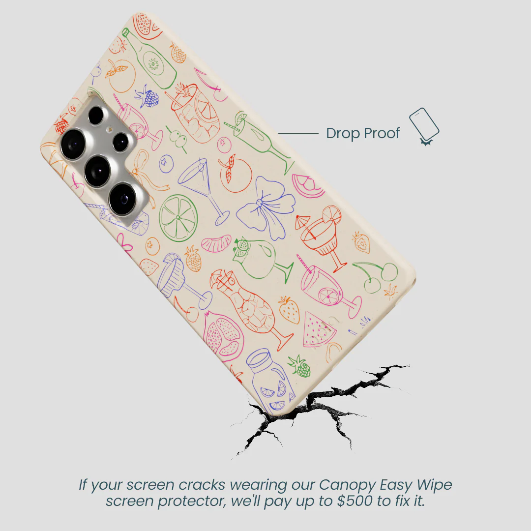 Seashell Happy Hour Samsung Galaxy S25 Ultra Case - Image 5