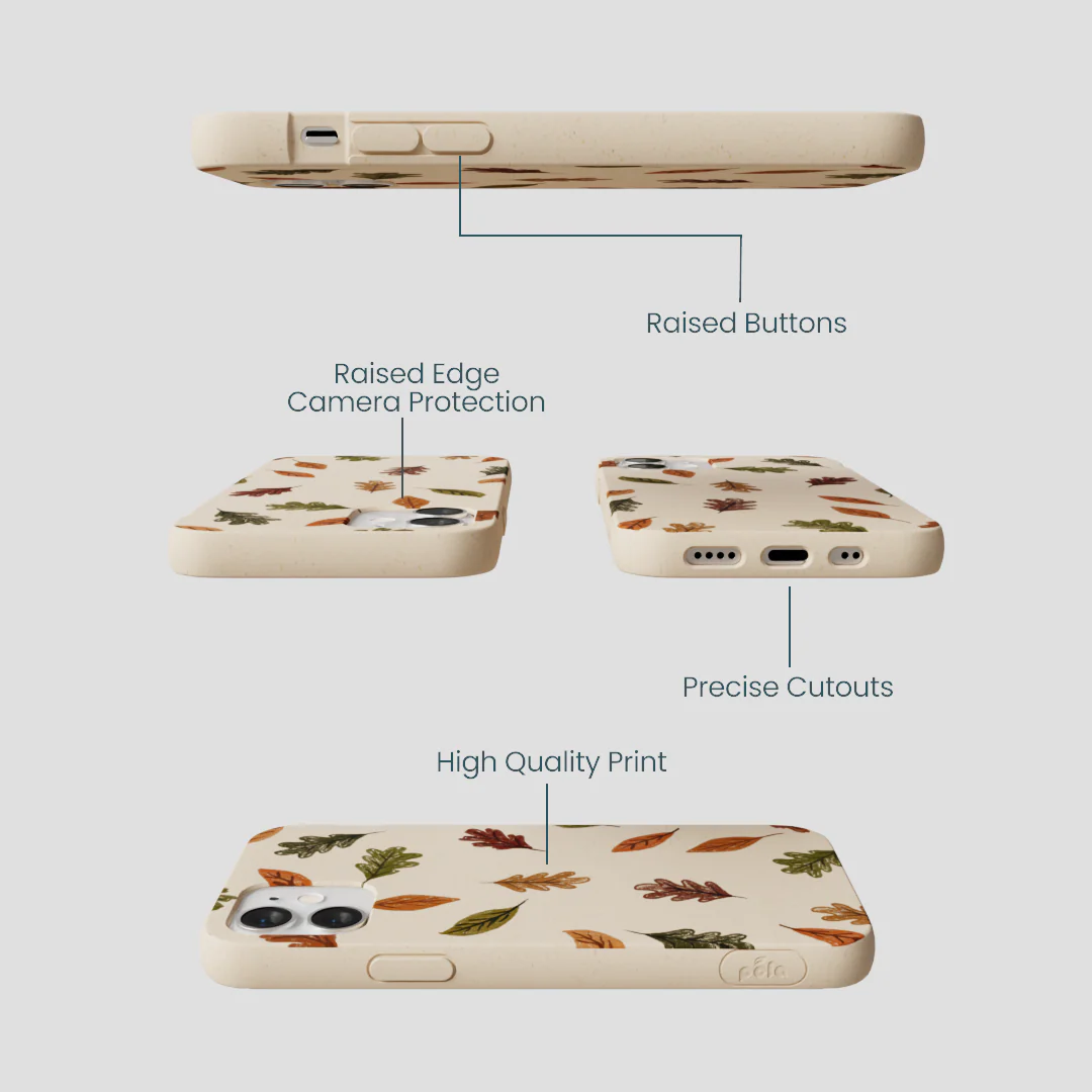 Seashell Harvest Hues iPhone 12 Mini Case - Image 3
